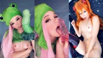 Belle Delphine Nude Monster Dildo Masturbating Porn Video  on fanspics.net