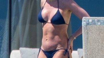 Kristin Cavallari Works on Her Tan Relaxing with Her Family in Cabo on fanspics.net