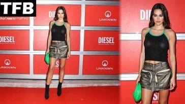 Amelia Gray Hamlin Flashes Her Nude Tits at the Diesel’s 18Prototype 19 Sneaker Launch Event in Miami on fanspics.net