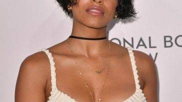 Zazie Beetz Flaunts Her Sexy Tits the National Board of Review Annual Awards on fanspics.net