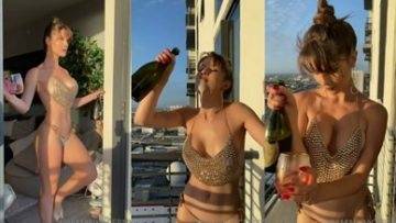 Amanda Cerny  Nude New year Celebration Video on fanspics.net