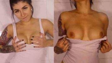 SageKitten  Nude Wet Tank Top ASMR JOI Video! on fanspics.net