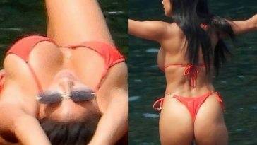 Nicole Scherzinger Gets the Temperatures Soaring on Holiday in Lake Como on fanspics.net