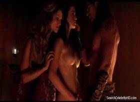 Ellen Hollman and Gwendoline Taylor nude 13 Spartacus S03E03 Sex Scene on fanspics.net