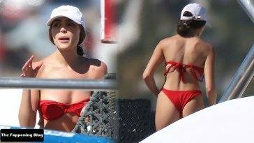 Olivia Culpo is Red Hot in a Bikini as She Soaks Up the Sun in Mexico - Mexico on fanspics.net
