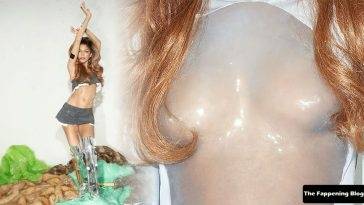 Zendaya Poses Braless and Flaunts Her Nipples in a New Shoot For Interview Magazine on fanspics.net