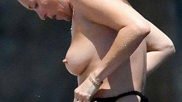 Kate Moss Topless On The Yacht on fanspics.net