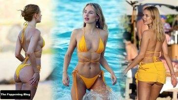 Kimberley Garner Looks Hot During Her Holidays in the Caribbean Island of St Barts on fanspics.net