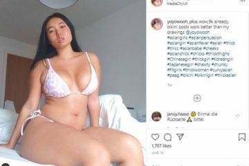 Yoyowooh Nude Full Video Thicc Asian Girl on fanspics.net