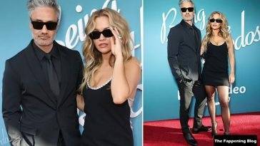 Rita Ora Stuns in a Sexy Black Dress at the 18Being The Ricardos 19 Premiere in Sydney on fanspics.net