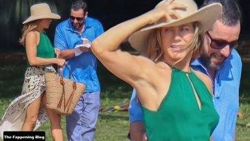 Jennifer Aniston & Adam Sandler are Spotted on the Set of Netflix 19s 18Murder Mystery 2 19 For the First Time on fanspics.net