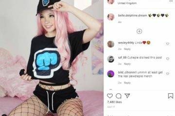 Belle Delphine Nude  Video New on fanspics.net