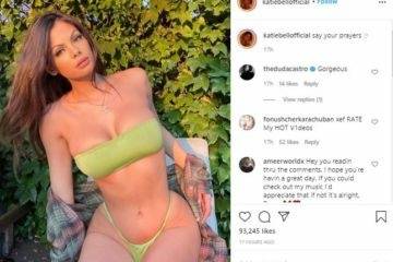 Katie Bell Nude Instagram Model Videos on fanspics.net