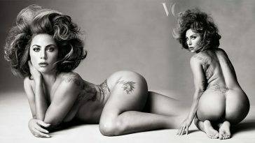 Lady Gaga Nude 13 Vogue December 2021 Issue on fanspics.net