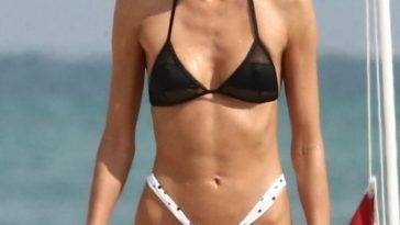 Alina Baikova Dons an Itsy-Bitsy Bikini in Miami on fanspics.net