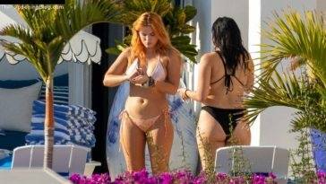 Bella Thorne Shows Off Her Bikini Body with Her Boyfriend in Cabo on fanspics.net