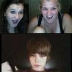 Justin Bieber Tricks Girls Into Flashing On Webcam on fanspics.net