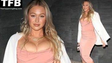 Iskra Lawrence Displays Her Curves While Grabbing Dinner at Nobu (23 Photos + Video) on fanspics.net