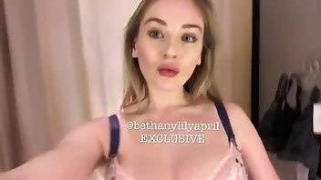 Beth Lily bra fitting onlyfans porn videos on fanspics.net