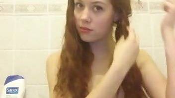 Naughty Poppy - Washing Hair & Showing Off Pussy in the Bath Onlyfans on fanspics.net