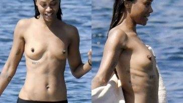 Marvel 19s 18Guardians of the Galaxy 19 Actress Zoe Saldana Shows Her Nude Tits in Sardinia (111 Photos) [Updated] on fanspics.net