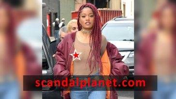 Keke Palmer Boobs In See Through Top 13 [ 9 NEW PICS ] on fanspics.net