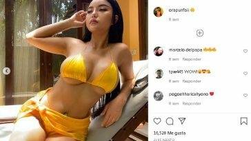 Faii Orapun Grabbing And Teasing Her Huge Tits OnlyFans Insta  Videos on fanspics.net