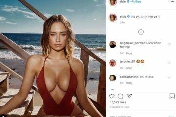 Elsie Hewitt Nude Video Instagram Model  on fanspics.net