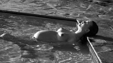 Behati Prinsloo Nude And Wet In The Pool ! on fanspics.net