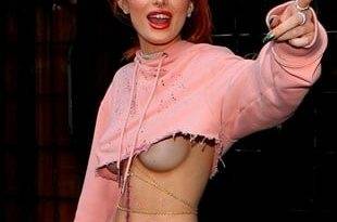 Bella Thorne Flashes Her Underboob And Nipple on fanspics.net