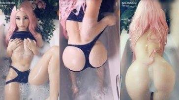Belle Delphine Nude Bath Photoshoot Snapchat ! on fanspics.net