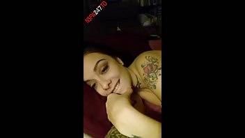 Alessa Savage tease in bed onlyfans porn videos on fanspics.net