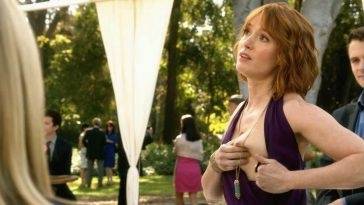 Alicia Witt Topless Scene from 'House of Lies' on fanspics.net