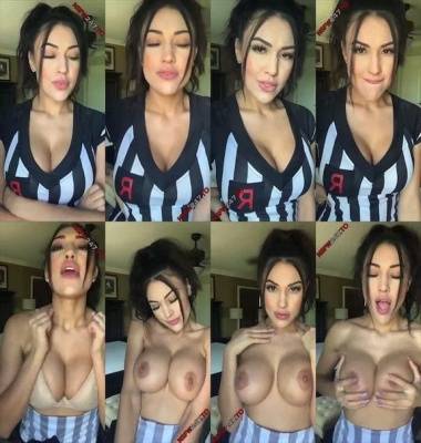 Rainey James boobs tease snapchat premium 2019/09/05 on fanspics.net