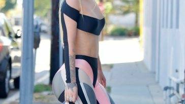 Braless Iggy Azalea is Spotted in Culver City on fanspics.net