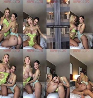 Lana Rhoades with Natalia Starr girls show snapchat premium 2019/05/20 on fanspics.net