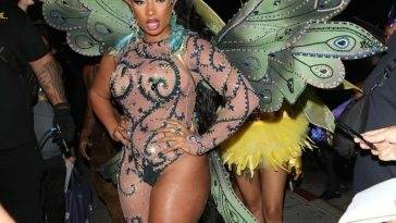 Megan Thee Stallion is Dressed to Impress at her Halloween Party in Los Angeles - Los Angeles on fanspics.net