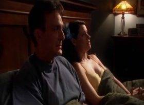 Paget Brewster 13 Huff s1e01 Sex Scene on fanspics.net