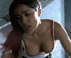 Salma Hayek Shows Massive Cleavage on fanspics.net