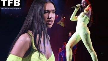 Dua Lipa Shows Off Her Sexy Body on Stage as She Performs During the Future Nostalgia Tour on fanspics.net