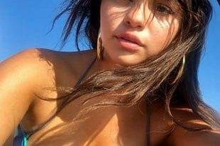 Selena Gomez Bikini Boobs On A Boat on fanspics.net