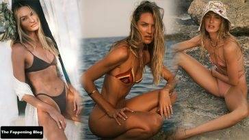 Candice Swanepoel Shows Off Her Beautiful Body in the Tropic of C Serenity Bikini Shoot on fanspics.net