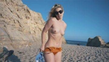 Caitlyn Sway Nude Beach Teasing Video  on fanspics.net