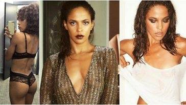 Megalyn Echikunwoke Sexy 13 See Through Dress and Lingerie Pic ! on fanspics.net