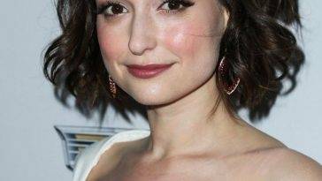 Milana Vayntrub 19s Cleavage on fanspics.net