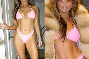 Jennifer Lopez Muscular Bikini Pics on fanspics.net