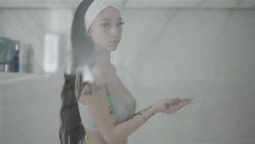 Bhad Bhabie Nude Nips Visible in Shower Video  on fanspics.net