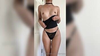 Alyrosez 26 10 2020 147722630 wanna watch me strip from my tube top and thong onlyfans xxx porn v... on fanspics.net
