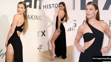Nina Agdal Shows Off Her Sexy Legs at the amfAR Gala Cannes 2022 in Cap d’Antibes on fanspics.net
