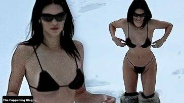 Kendall Jenner Shows Off Her Sexy Bikini Body on fanspics.net